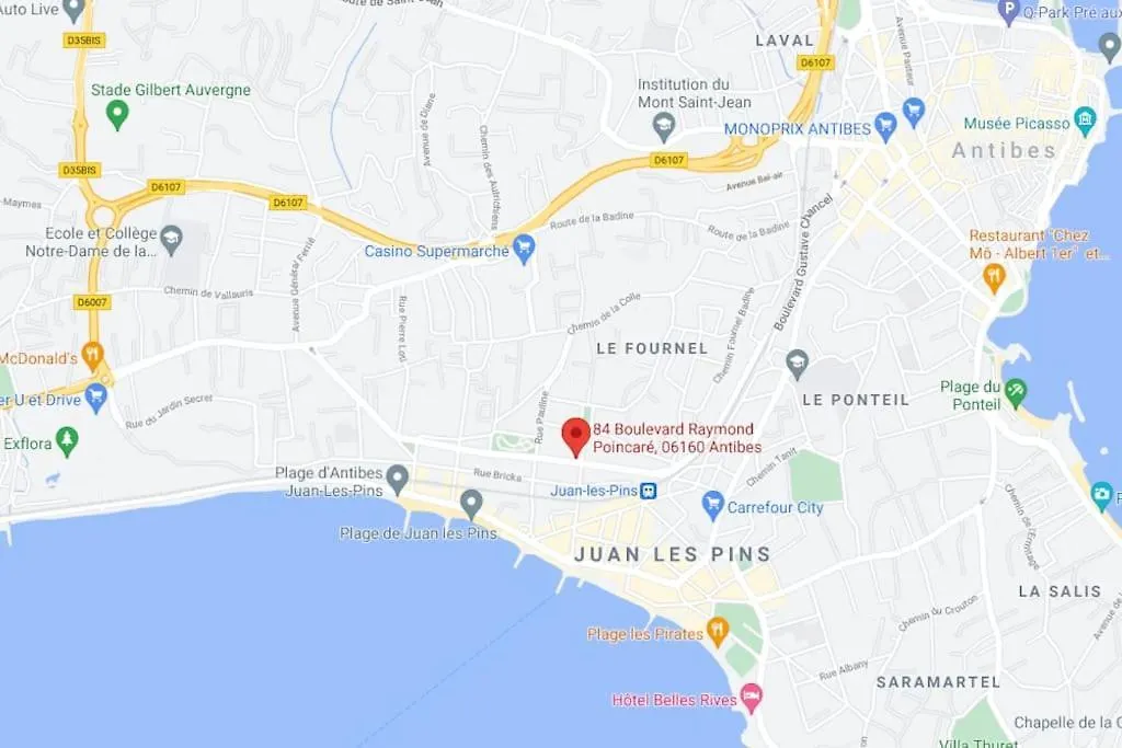 Le Sylvaplana Juan Les Pins Terrasse 30M2 Apartment Antibes